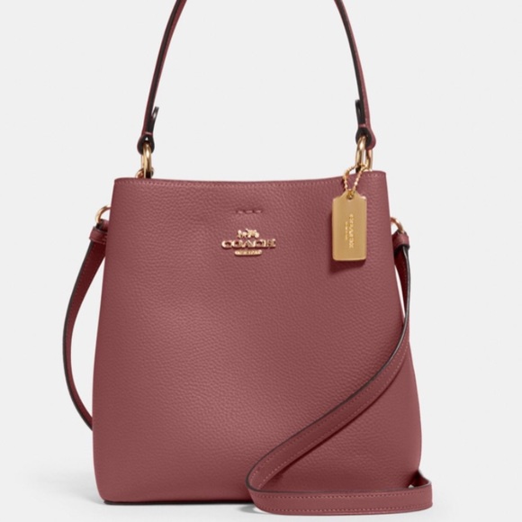 Coach Handbags - SOLD Coach Mauve Bucket Bag